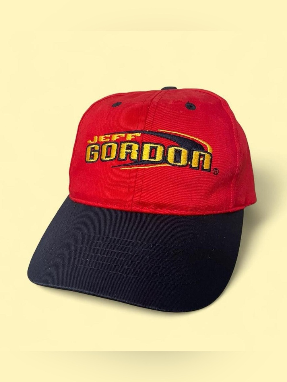 Chase Authentics Red Jeff Gordon Number 24 Embroidered Cap